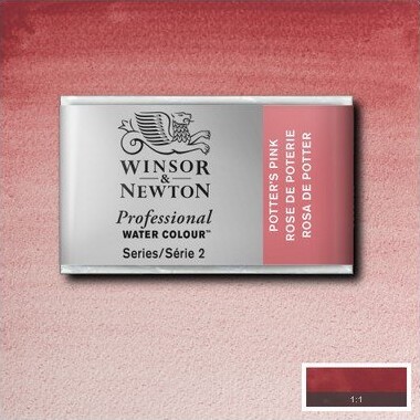 Winsor & Newton - Akvarelfarve Pan - Potters Pink