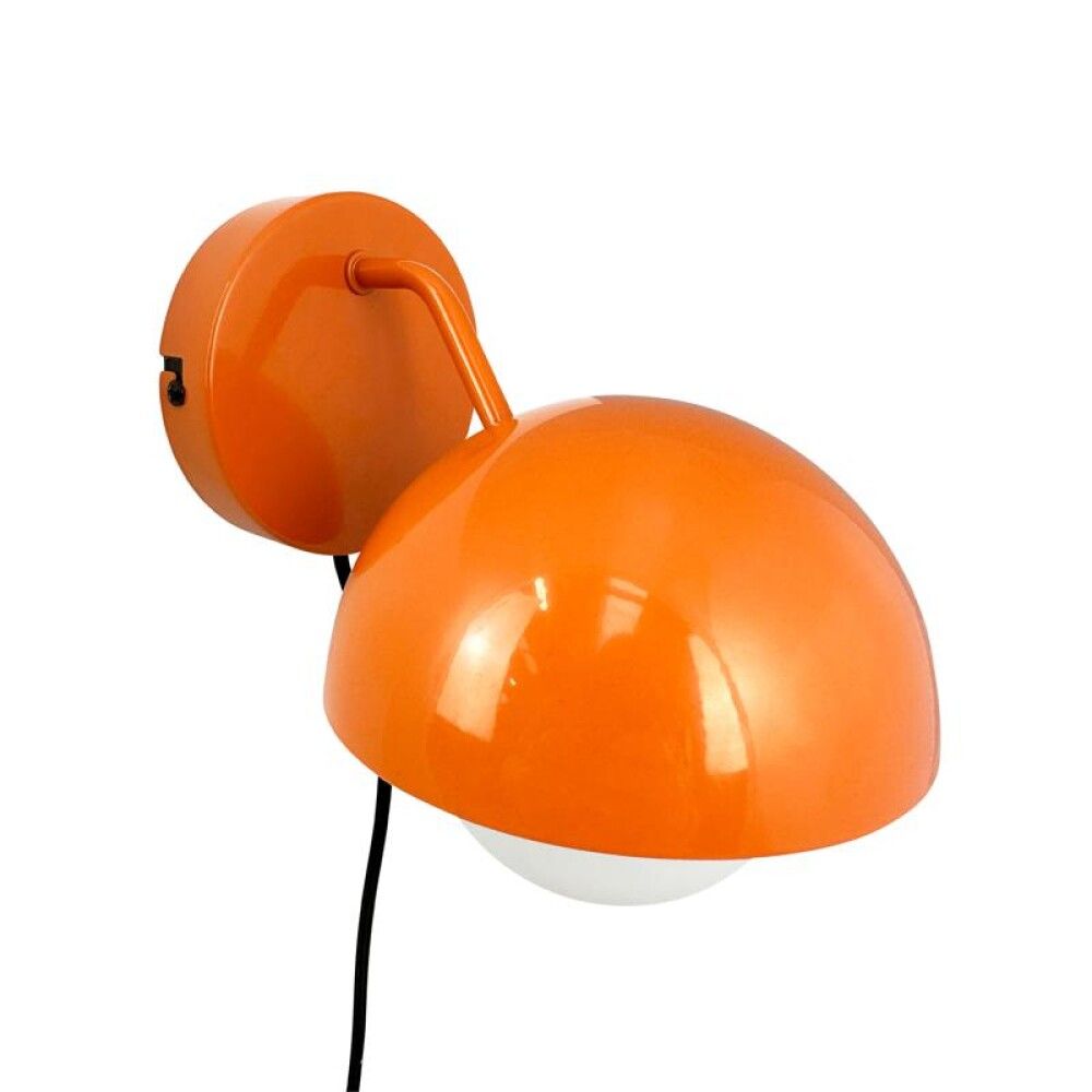 VEGGLAMPE DYBERG LARSEN ROSE ORANSJE