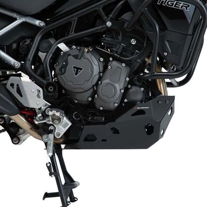 Sabot moteur SW-MOTECH ALUMINIUM - Noir