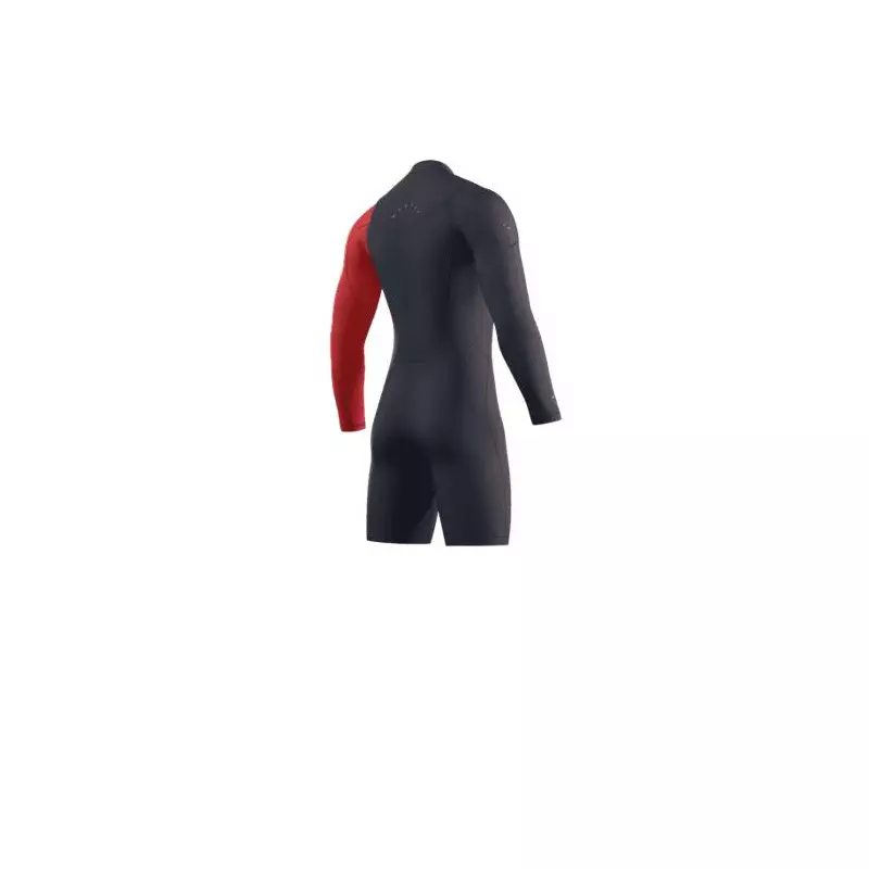 Combinaison shorty MYSTIC Marshall Longarm 3/2mm Frontzip Navy / Red