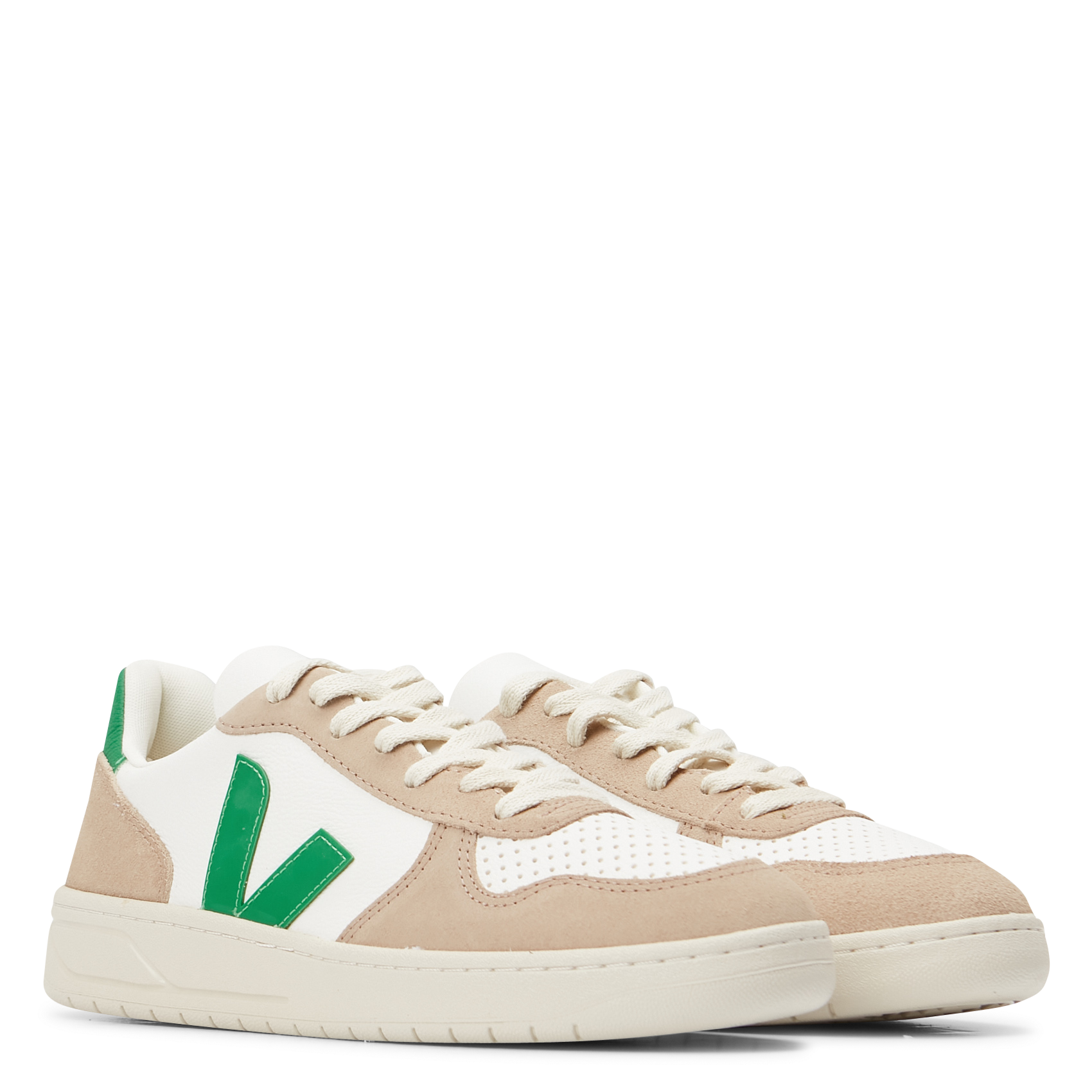 V-10 CHROMEFREE - Baskets basses en cuir| Blanc