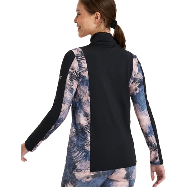 T-shirt thermique ROXY DAYBREAK BRUSHE WILD WIND DARKNIGHT