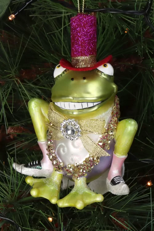 HD Collection Frog Groom kerst ornament