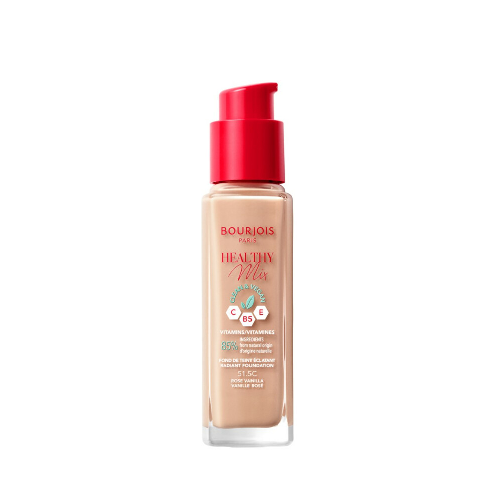 Bourjois Paris Healthy Mix Clean Foundation 51.5 Rose Vanilla30 ml