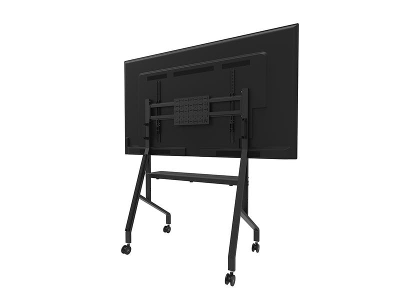 NEOMOUNTS TV-Trolley FL50-525BL1 Schwarz Mobiler Bodenständer für 55-86