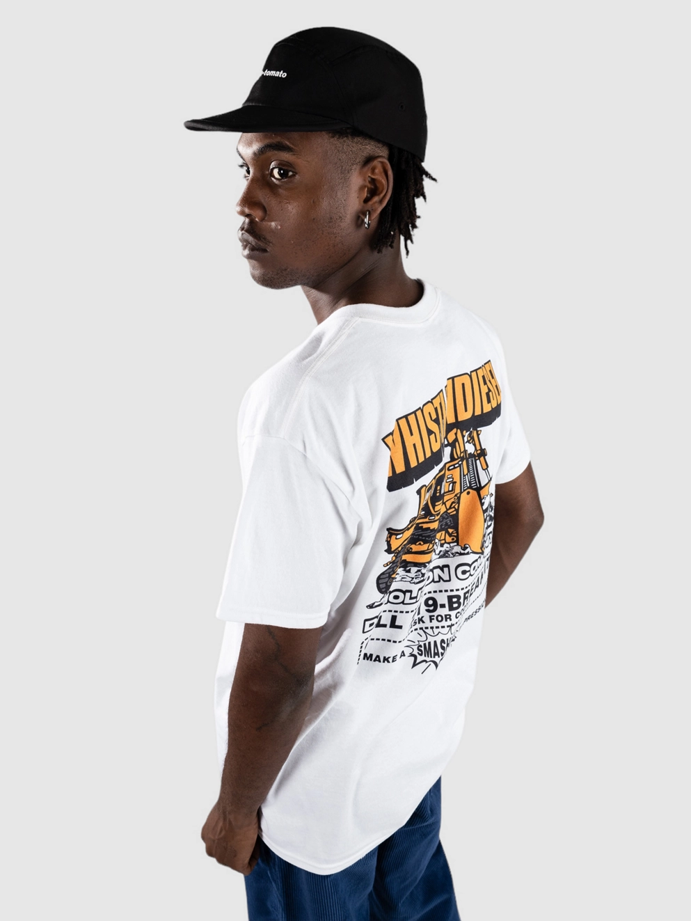 Whistlindiesel Break It T-Shirt white