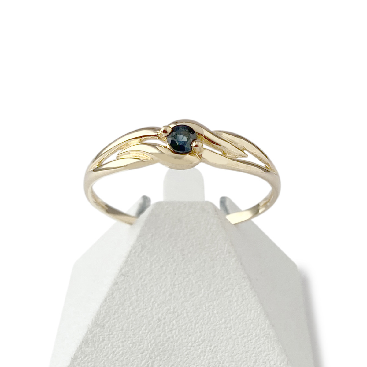 Bague d'occasion or 750 jaune saphir