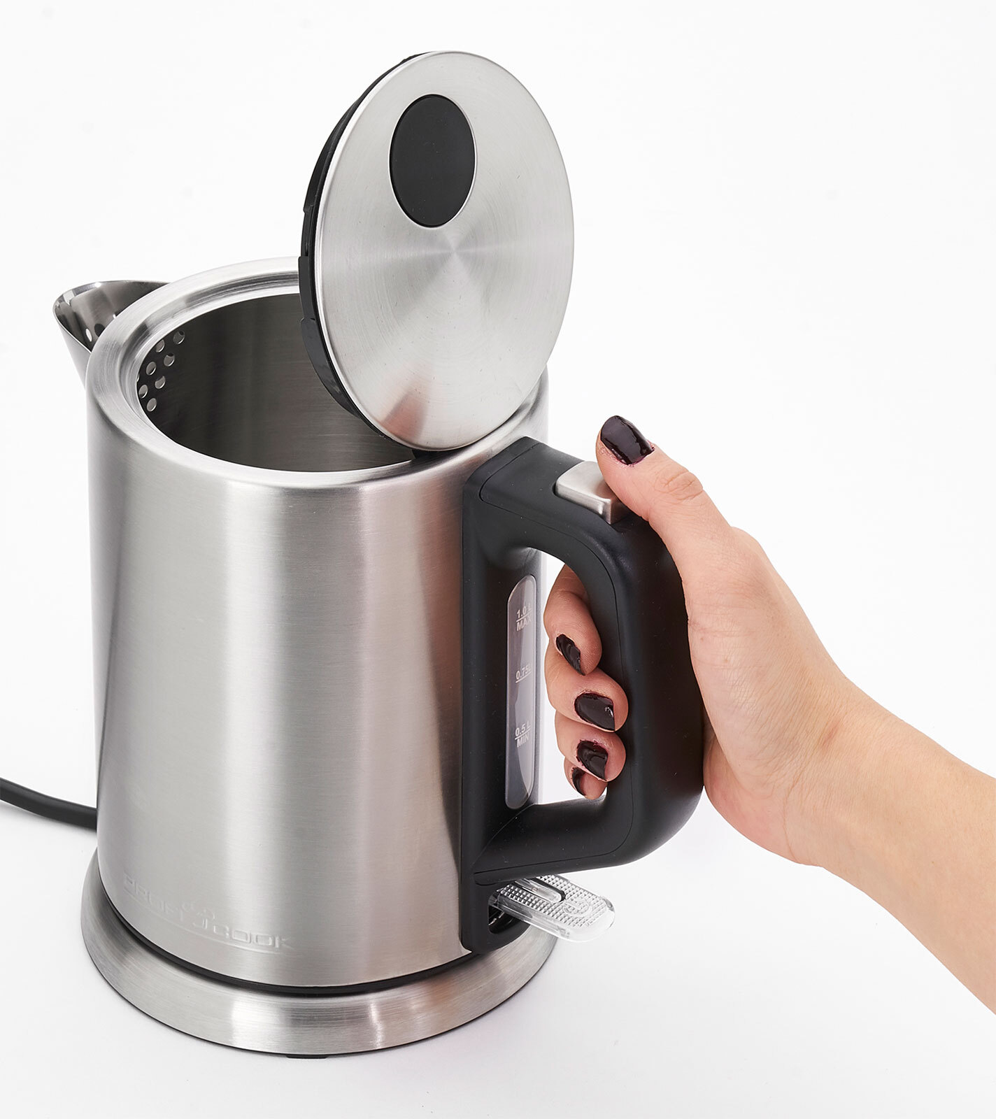 ProfiCook Wasserkocher PC-WKS 1106 Edelstahl 1 Liter 2200 Watt