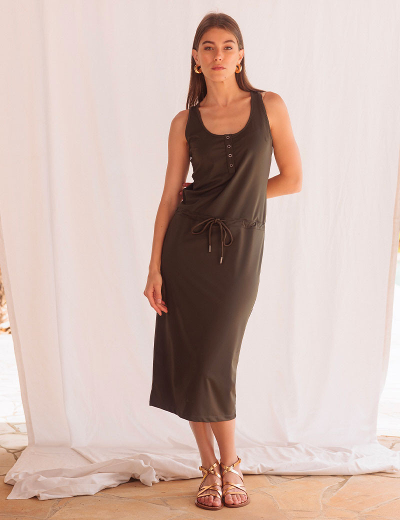 HBT BASICS ESSENTIELS | JESSY ROBE KAKI