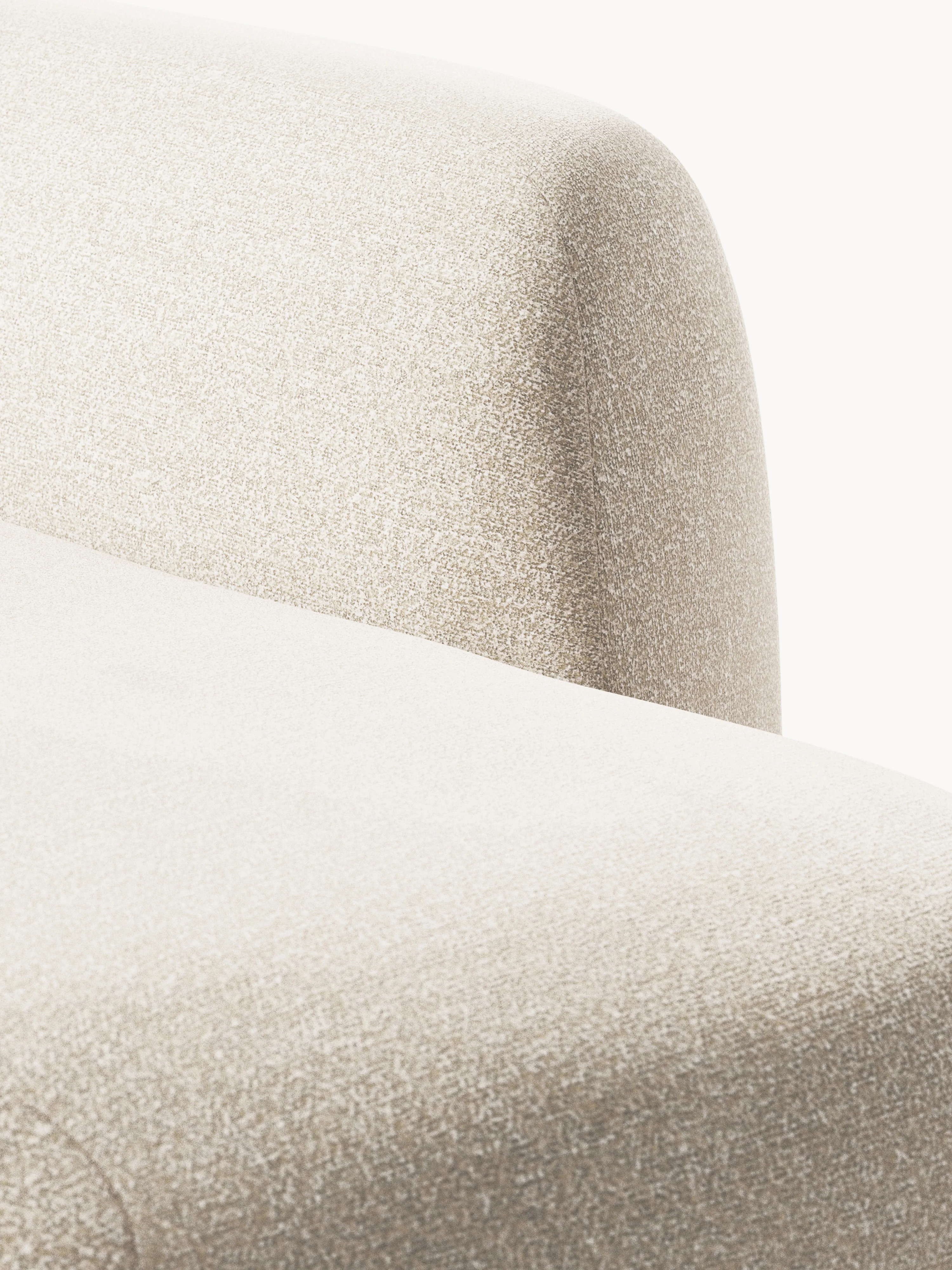 Modulaire bouclé chaise Wolke (3-zits)
