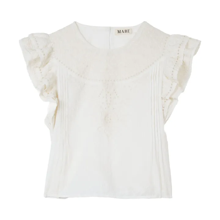 M.A.B.E. Top Dentelle Lori | Ecru