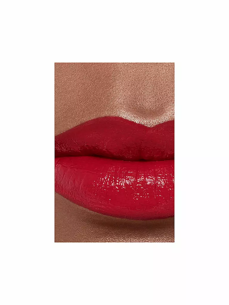 CHANEL  DER FEUCHTIGKEITSSPENDENDE, AUFPOLSTERNDE, HOCHGLÄNZENDE UND FARBINTENSIVE LIPPENSTIFT MIT LANGEM HALT. 3G rot