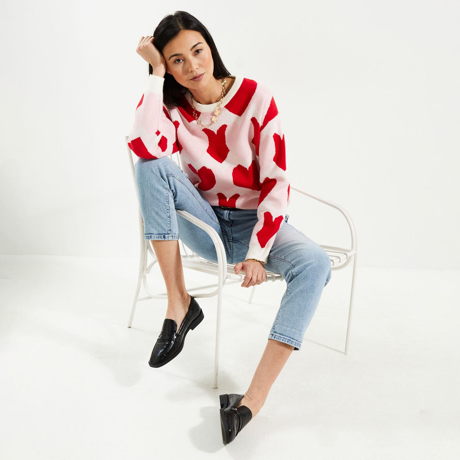 Pull fantaisie femme