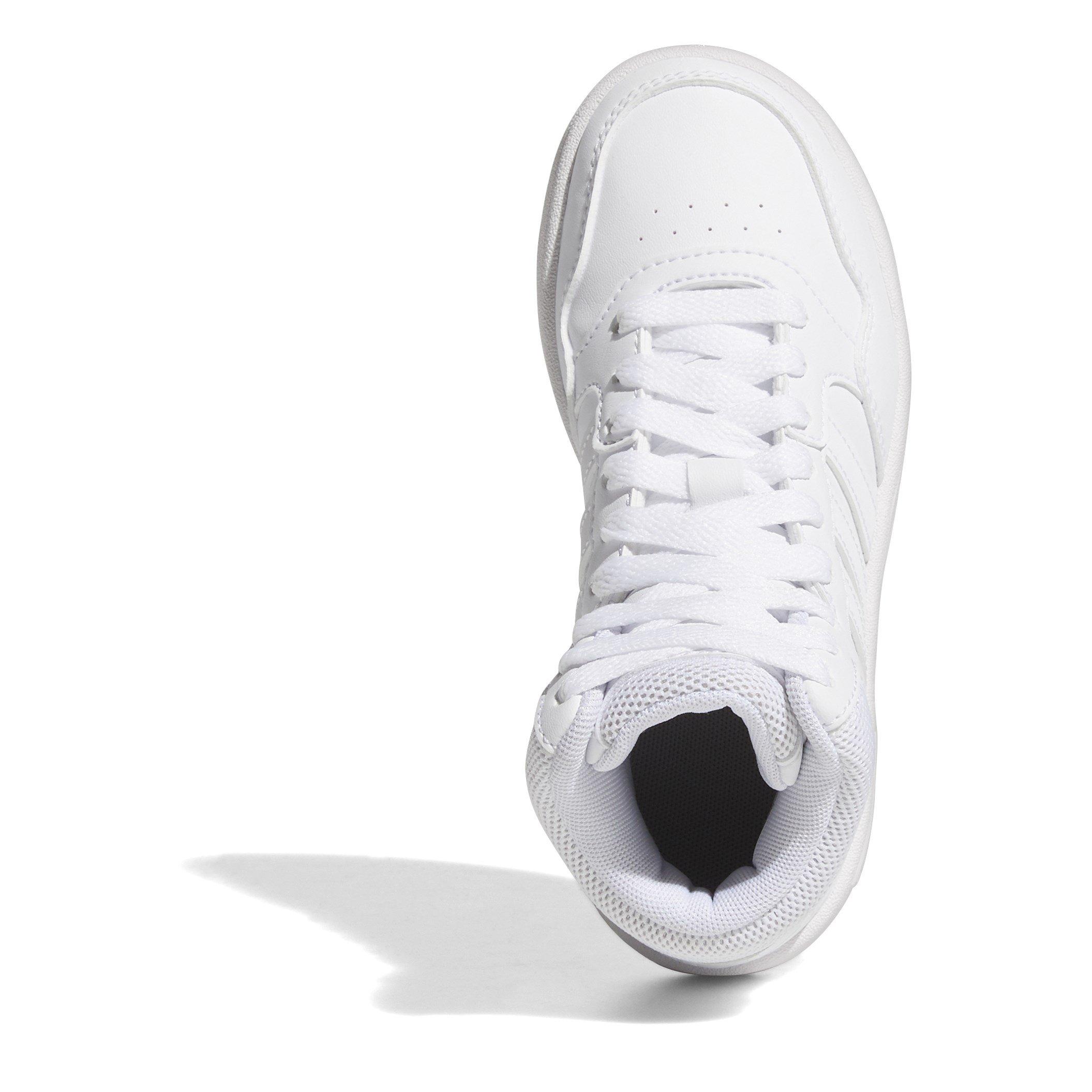 adidas Hoops Mid High Tops Junior Boys