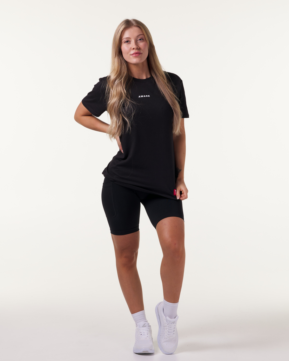 AWARE Logo Tee Black