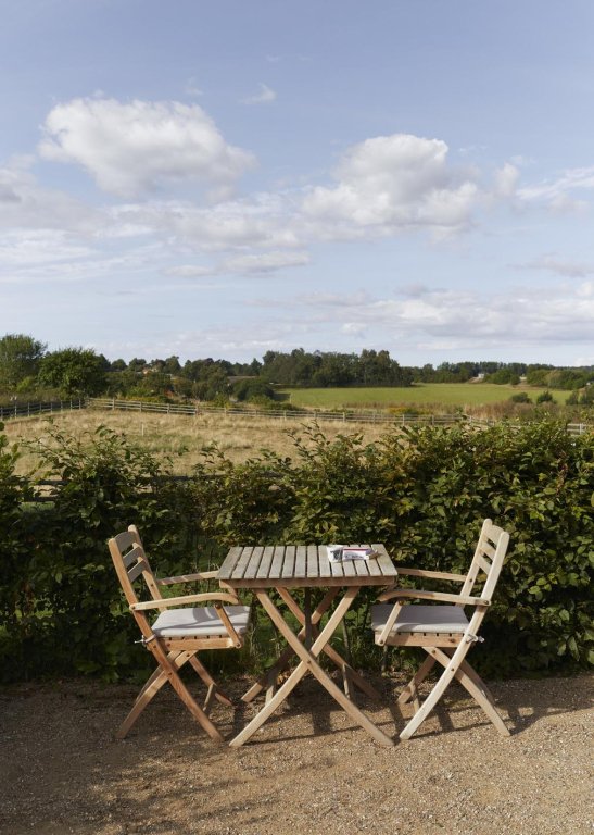 Fritz Hansen Zitkussen voor Selandia tuinstoel met armleuning Ash