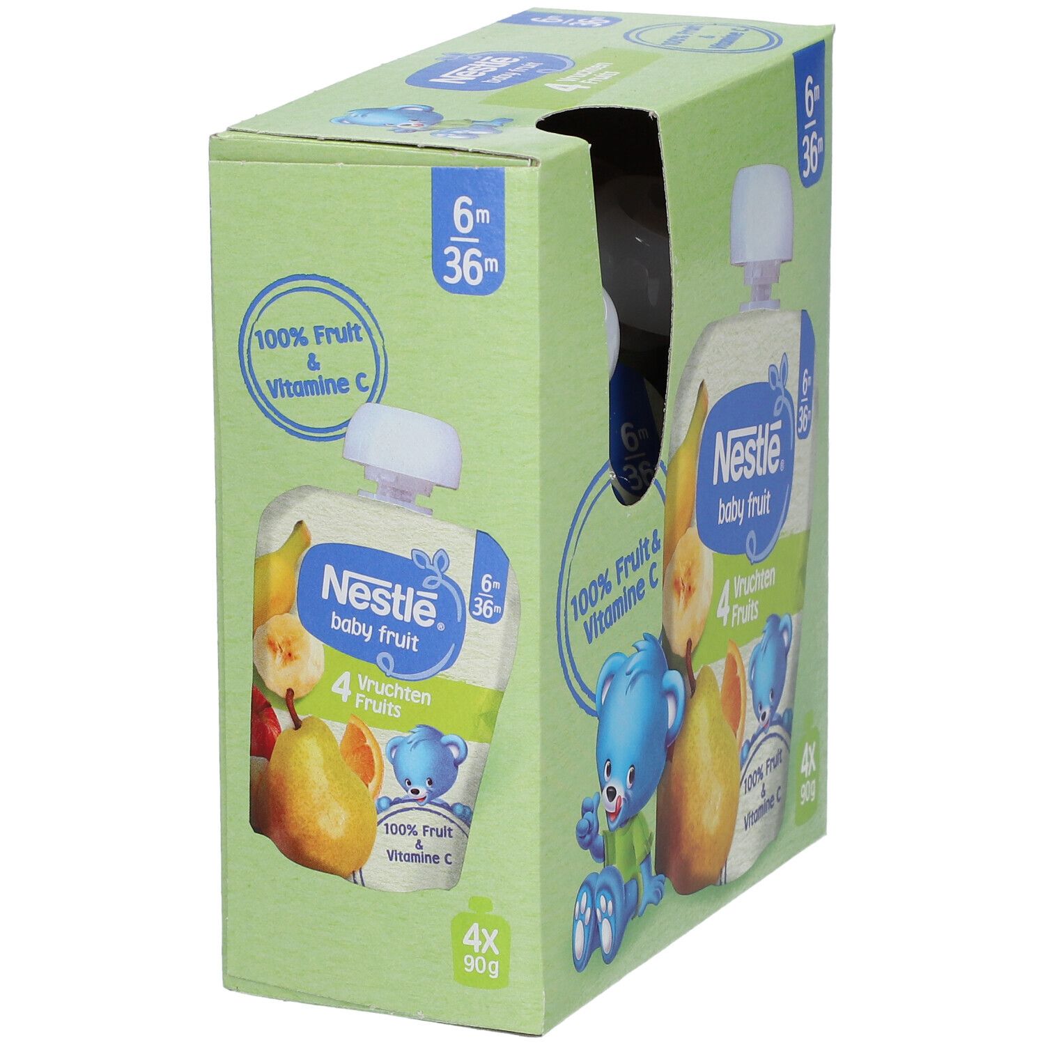 NESTLE Baby Fruit® Trinkflaschen mit 4 Früchten