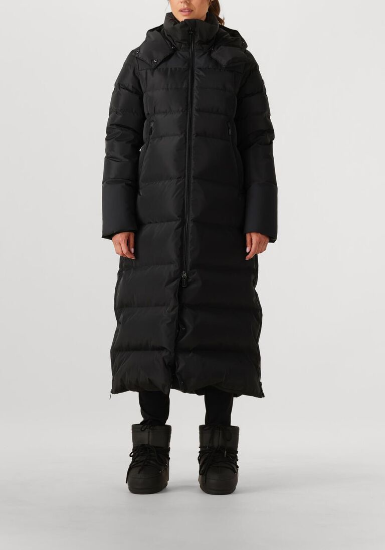 zwarte goldbergh gewatteerde jas sion jacket
