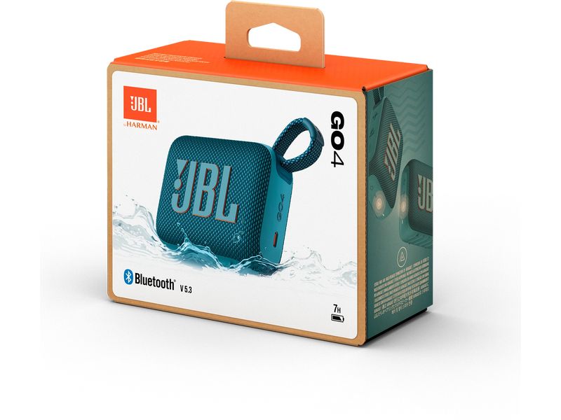 JBL Go 4 Blau Ultra-kompakter Bluetooth-Lautsprecher