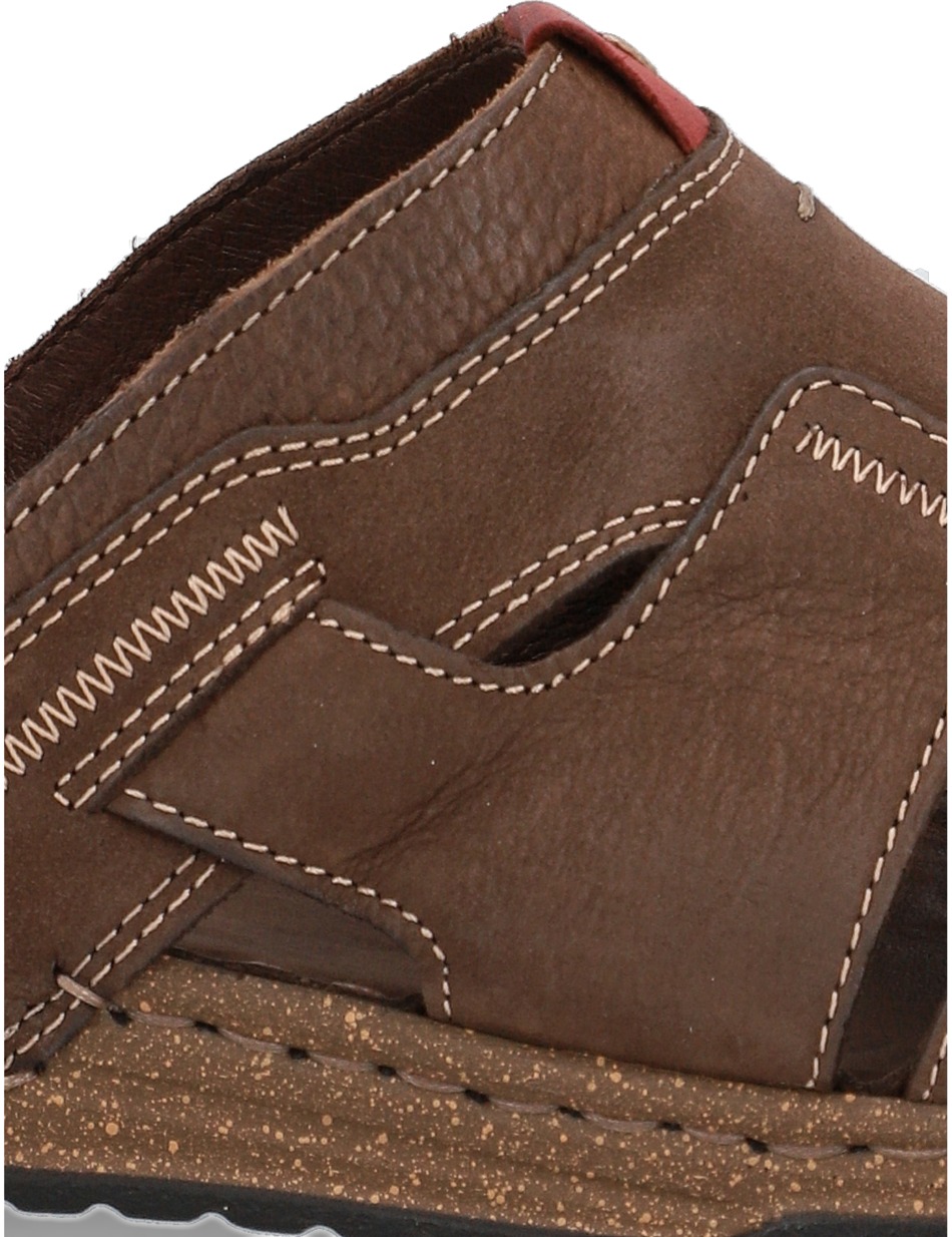 Nubukleder Pantoffel