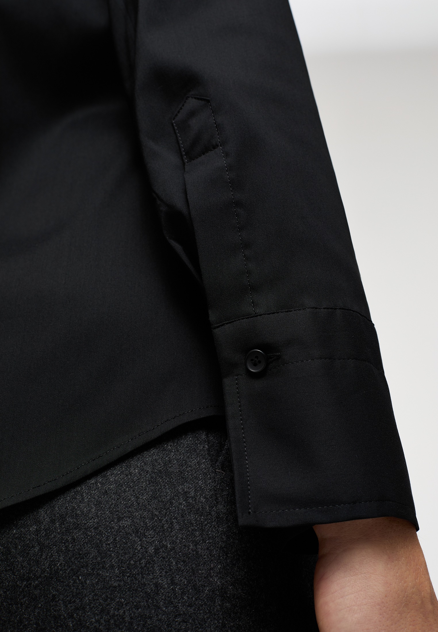 Eterna Hemdbluse »FITTED«, EASY IRON (bügelleicht)
