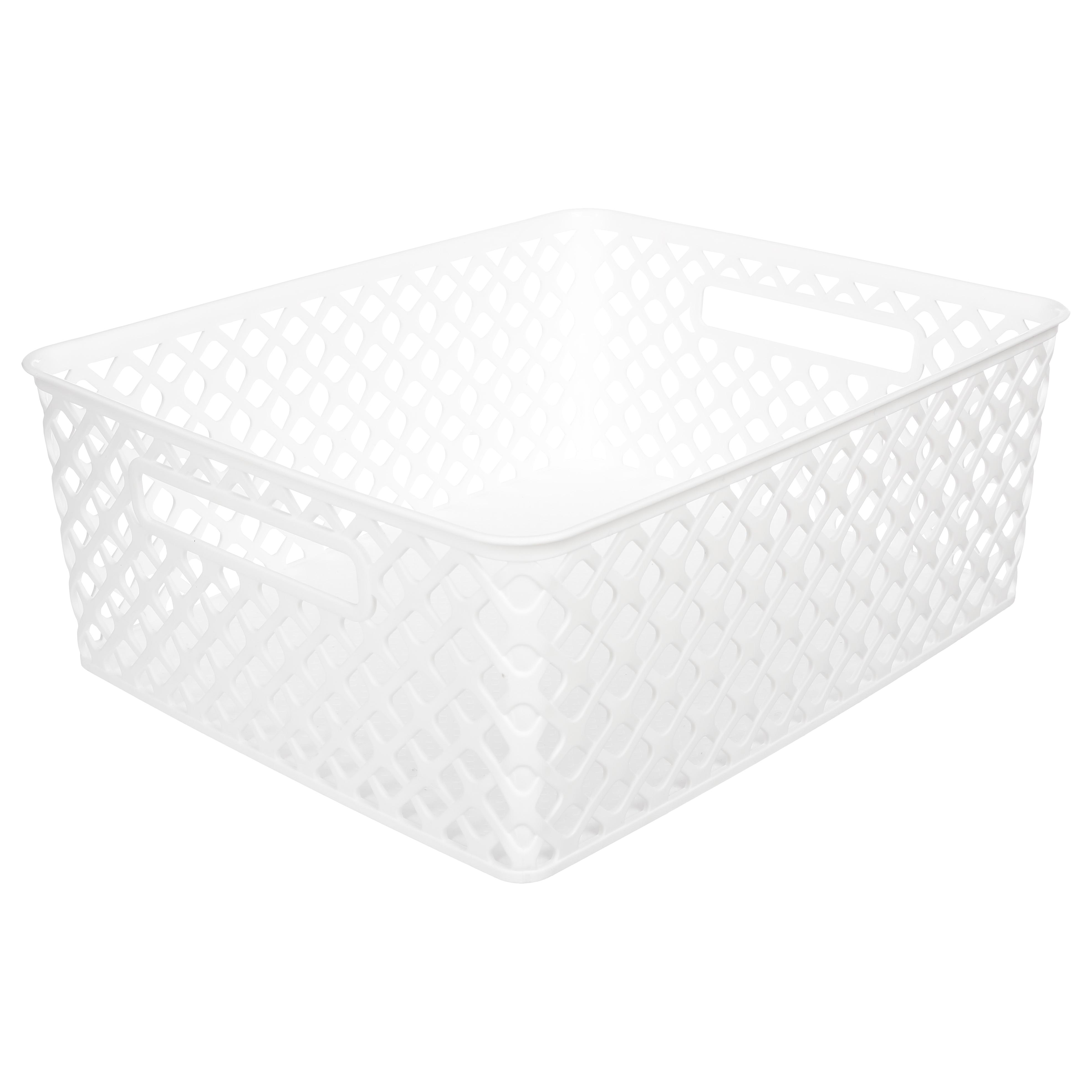 PANIER FOLK 11L BLANC