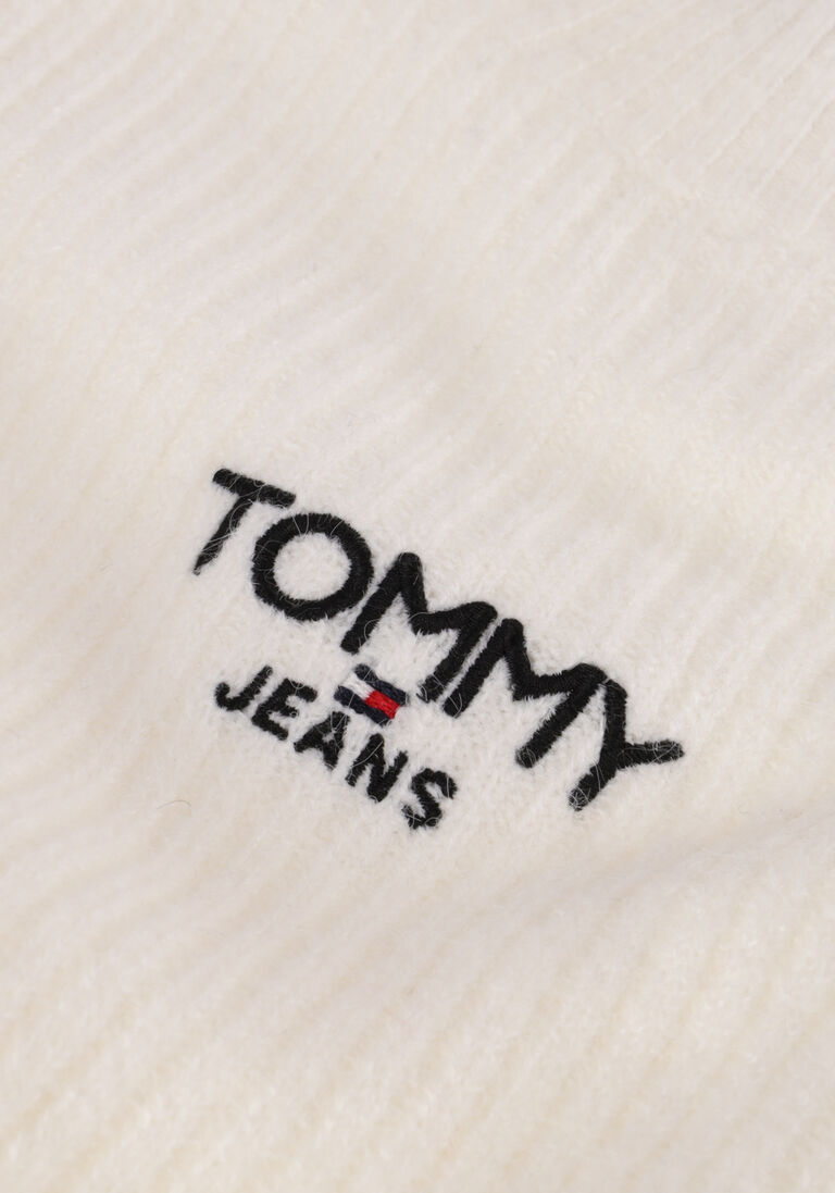 TOMMY JEANS ecru tommy jeans coltrui tjw rlx turtleneck lofty sweater