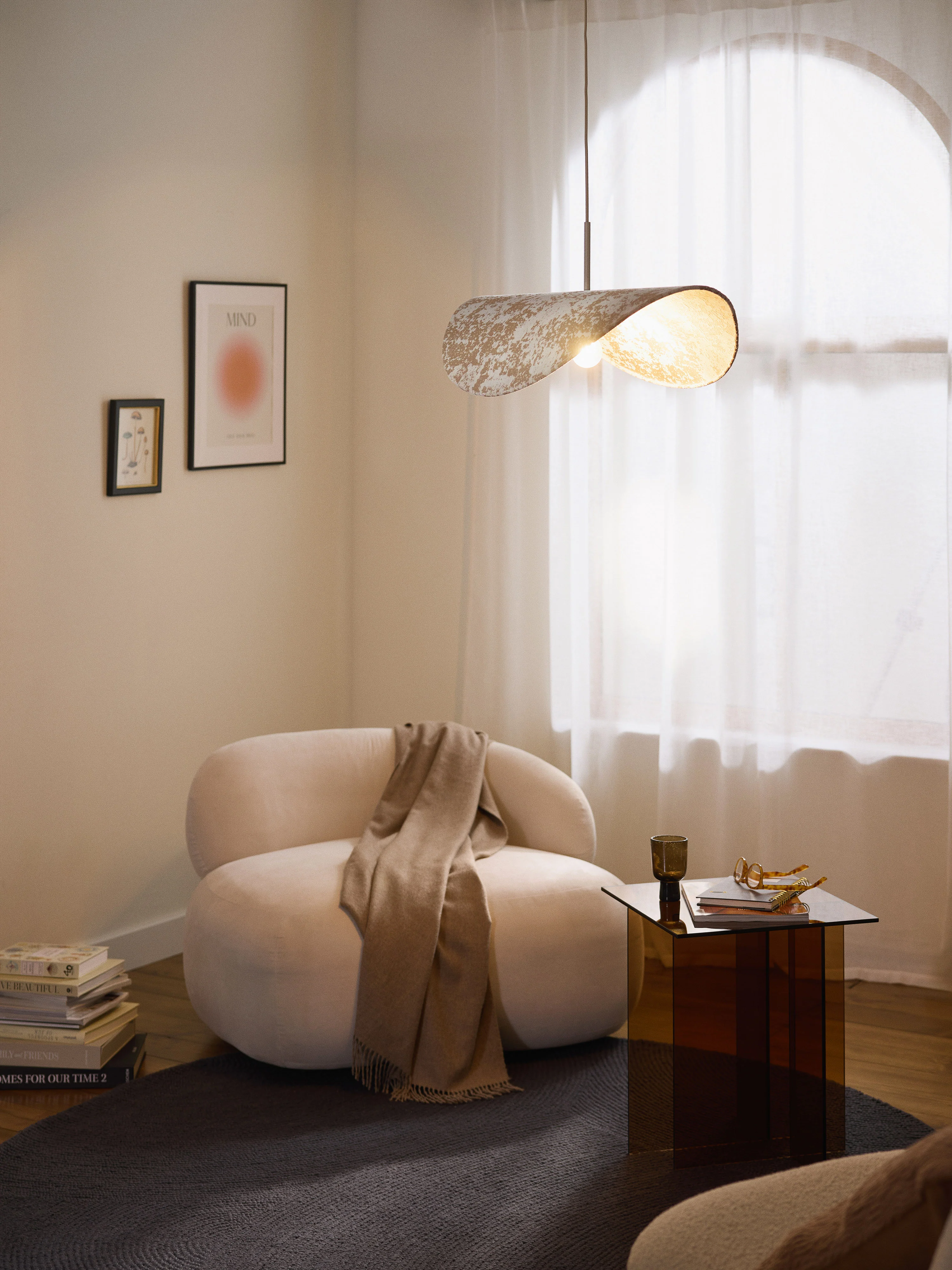 Grote design hanglamp Kenzie