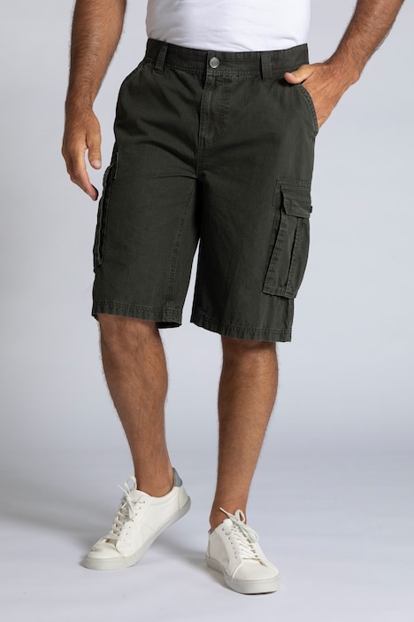 Cargo-Bermuda, 6 Pockets, gerades Bein