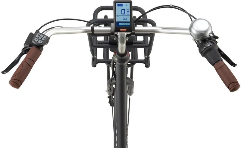 Popal - Daily Dutch Prestige-E - Elektrische Fiets - Matzwart - 28 inch
