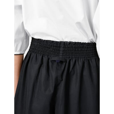 Damenhose Popeline, Blauschwarz