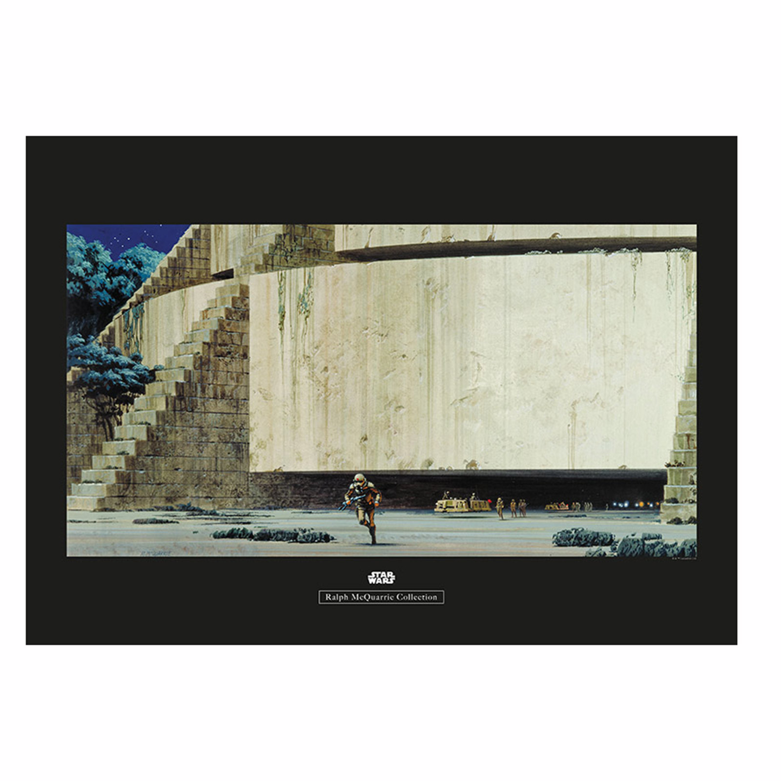 Wandbild STAR WARS CLASSIC RMQ YAVIN - bunt - 70x50 cm