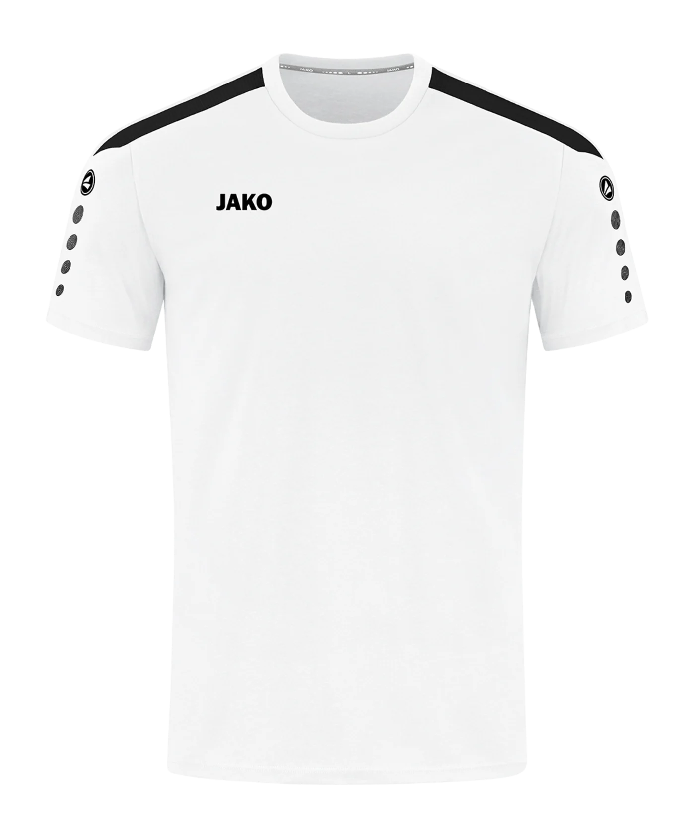 JAKO Power T-Shirt Kids Weiss Schwarz F000