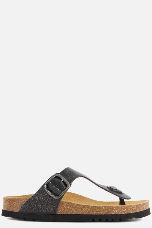 Scholl Anais Slippers zwart Synthetisch