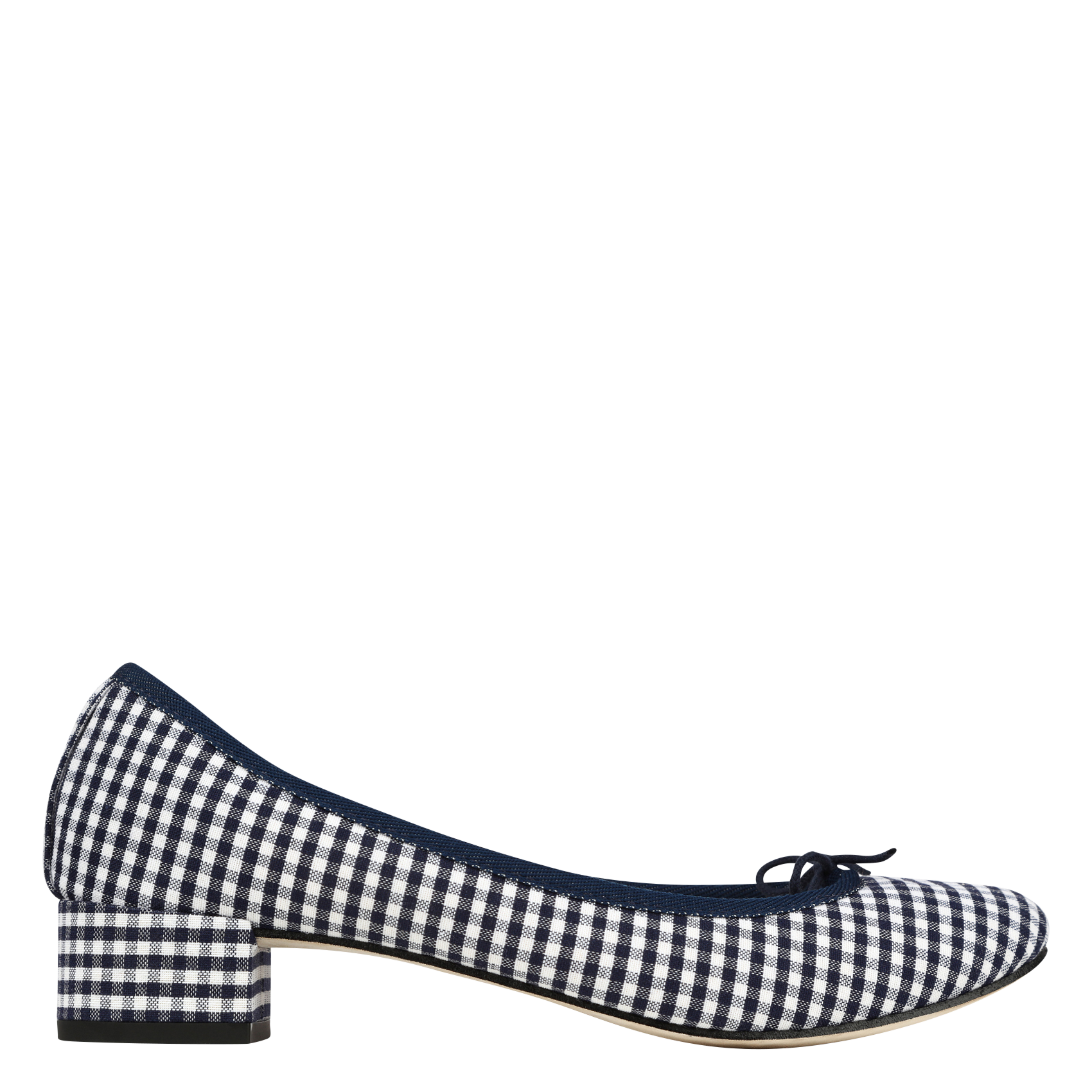 CAMILLE - Ballerines à talon | Bleu