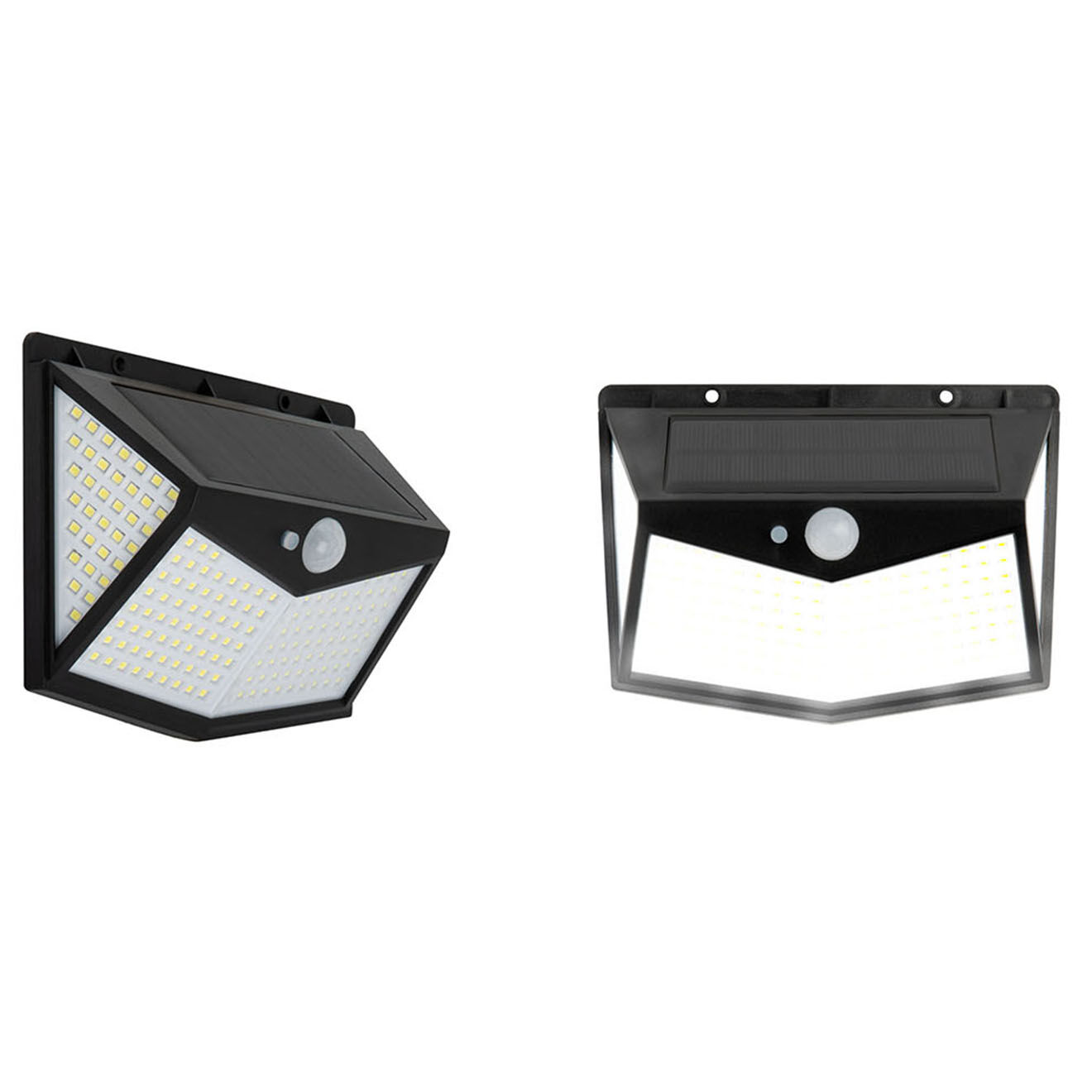 Pratik Garden 2 appliques murales thunderlight 3d quadri 212 led blanches - 15.7x5.7x11.6 cm