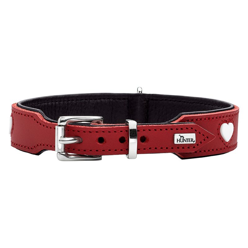 Collier HUNTER Love, rouge pour chien