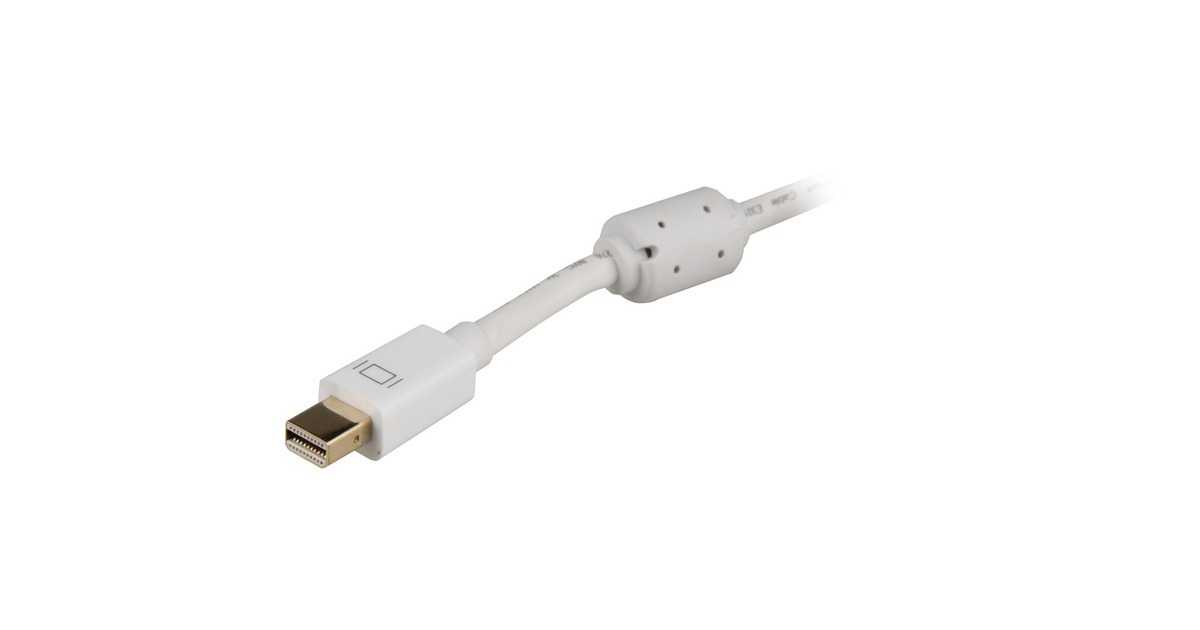 DeLOCKMini DisplayPort > HDMI adapter  (Wit, 0,2 meter, 4K)