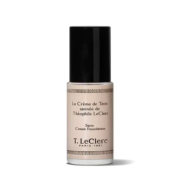 Base Líquida Antienvelhecimento T.LeClerc Teint nº 01 Marfim Acetinado 30ml