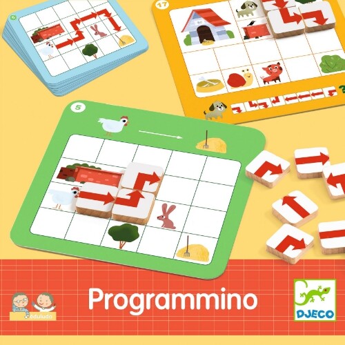 Djeco eduludo navigatiespel - programmino