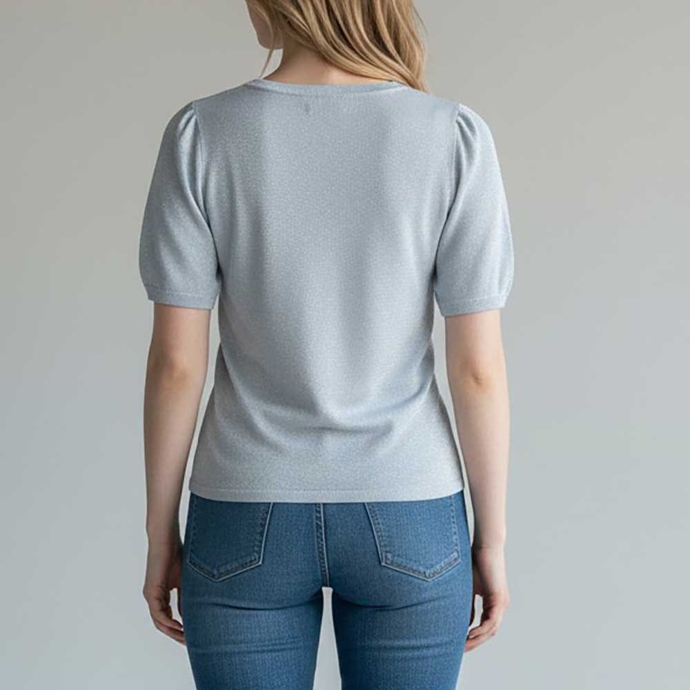Pull Femme bleu ciel