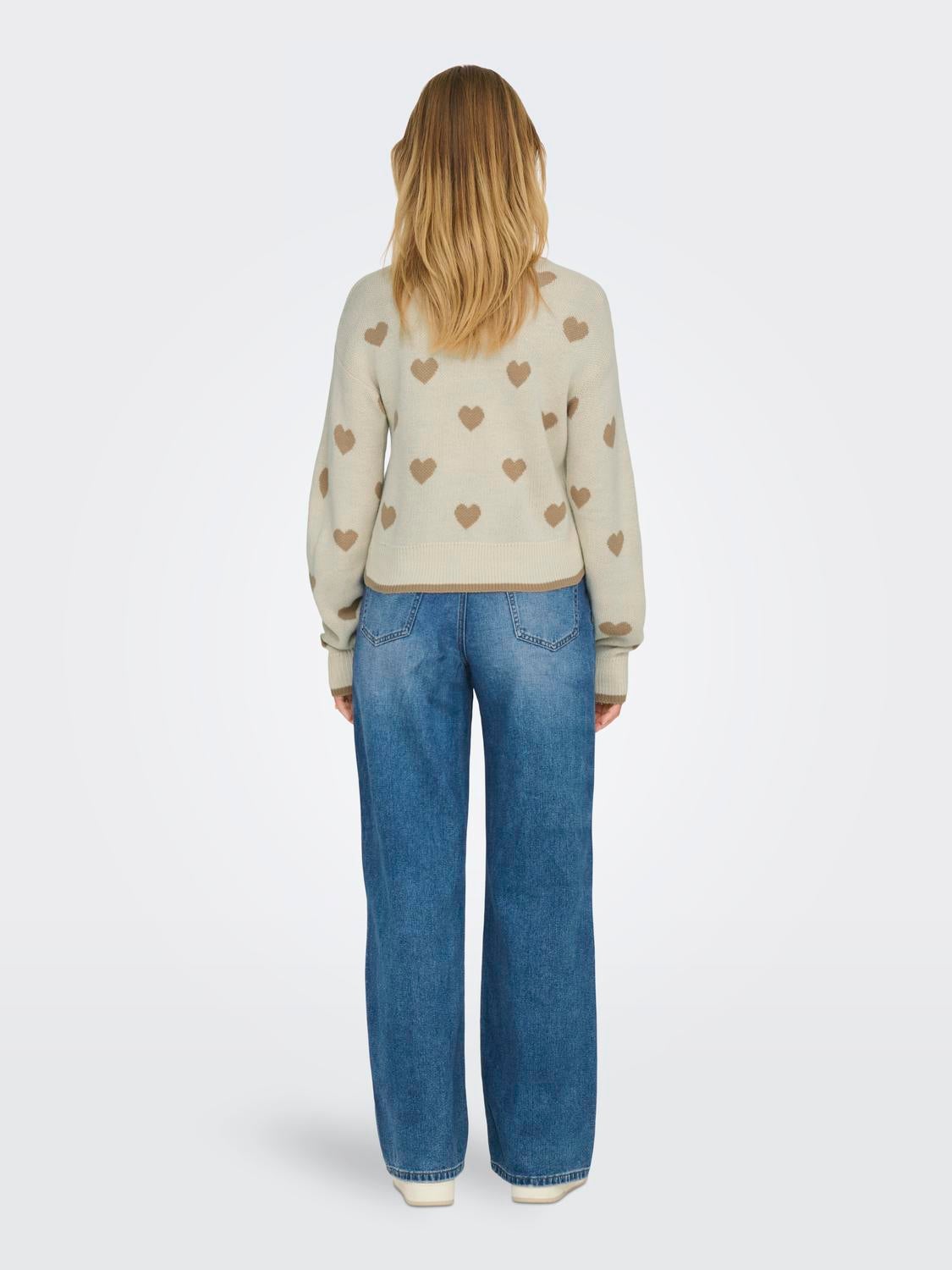 JDYROMANCE Strickpullover Birch