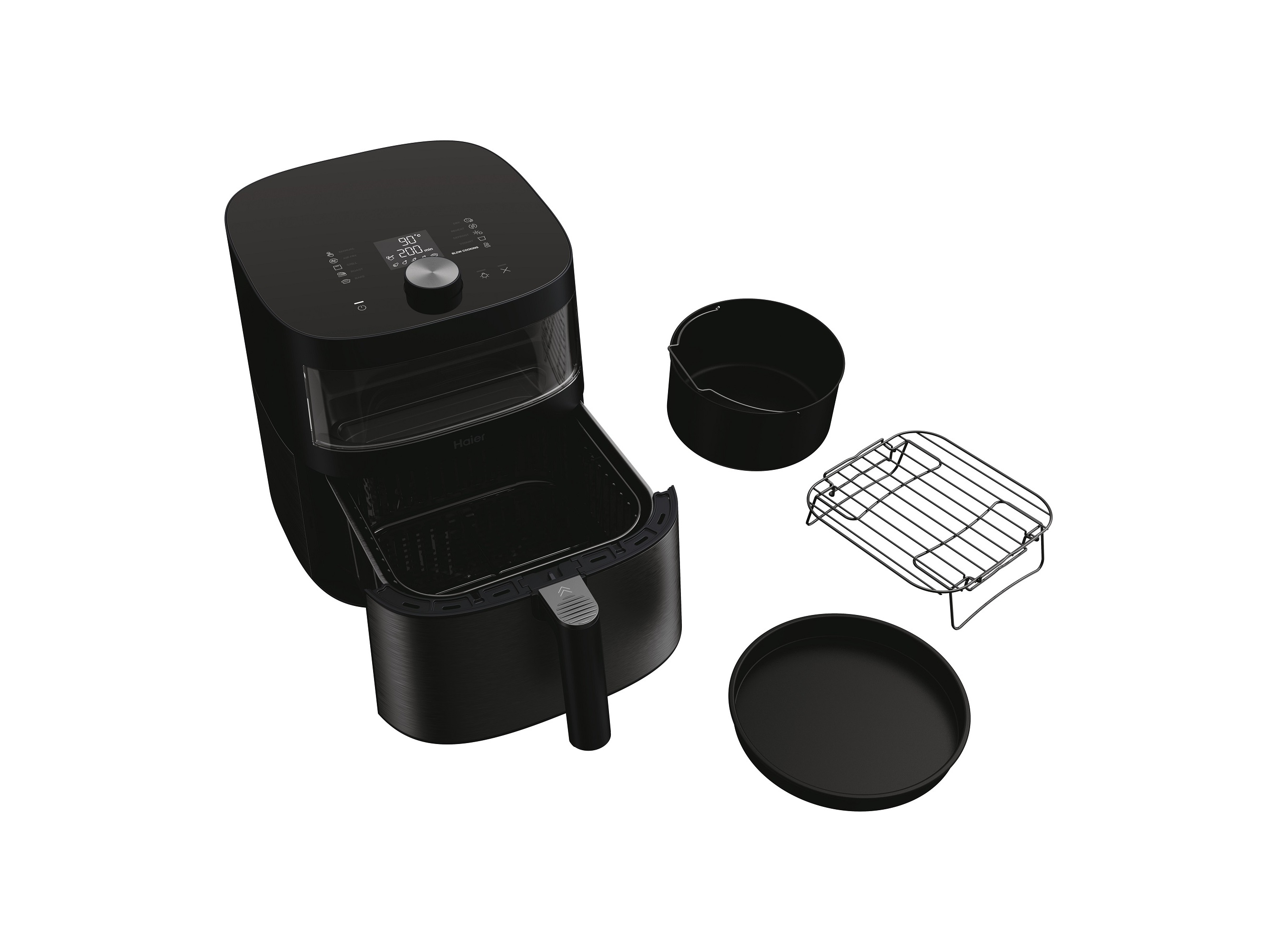 FRITADEIRA SEM ÓLEO HAIER HAF5TWA3 011 SÉRIE 5 (7L COM ACESSÓRIOS)