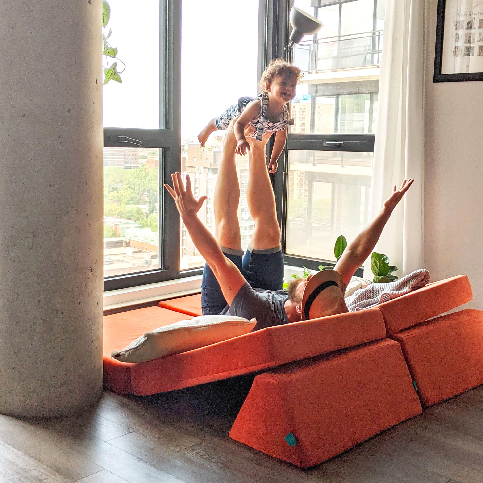 Go Coconut Canapé Modulaire Complet - Papaya Splash