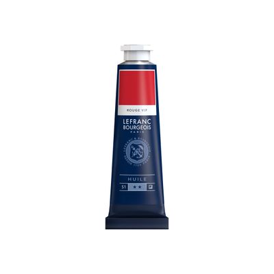 Lefranc Bourgeois - Peinture à l'huile - rouge vif - 40 ml