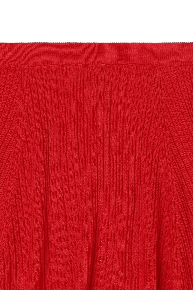 Pointelle Skirt red - Fub - Rumpetroll