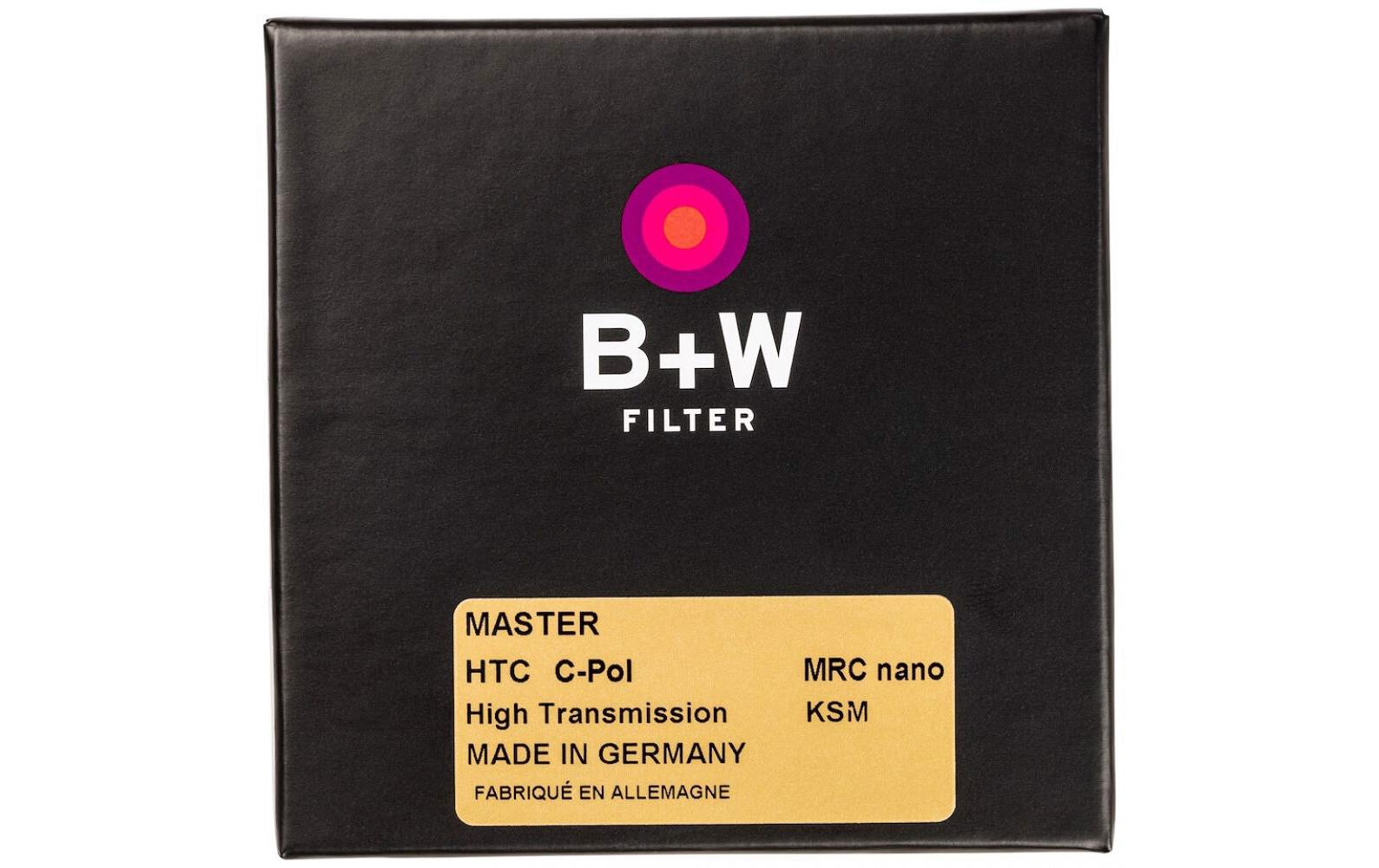 Polfilter MASTER Zirkular KSM MRC nano – 112 mm<br>Zirkular-Polfilter sättigt den Himmel und das Blattwerk