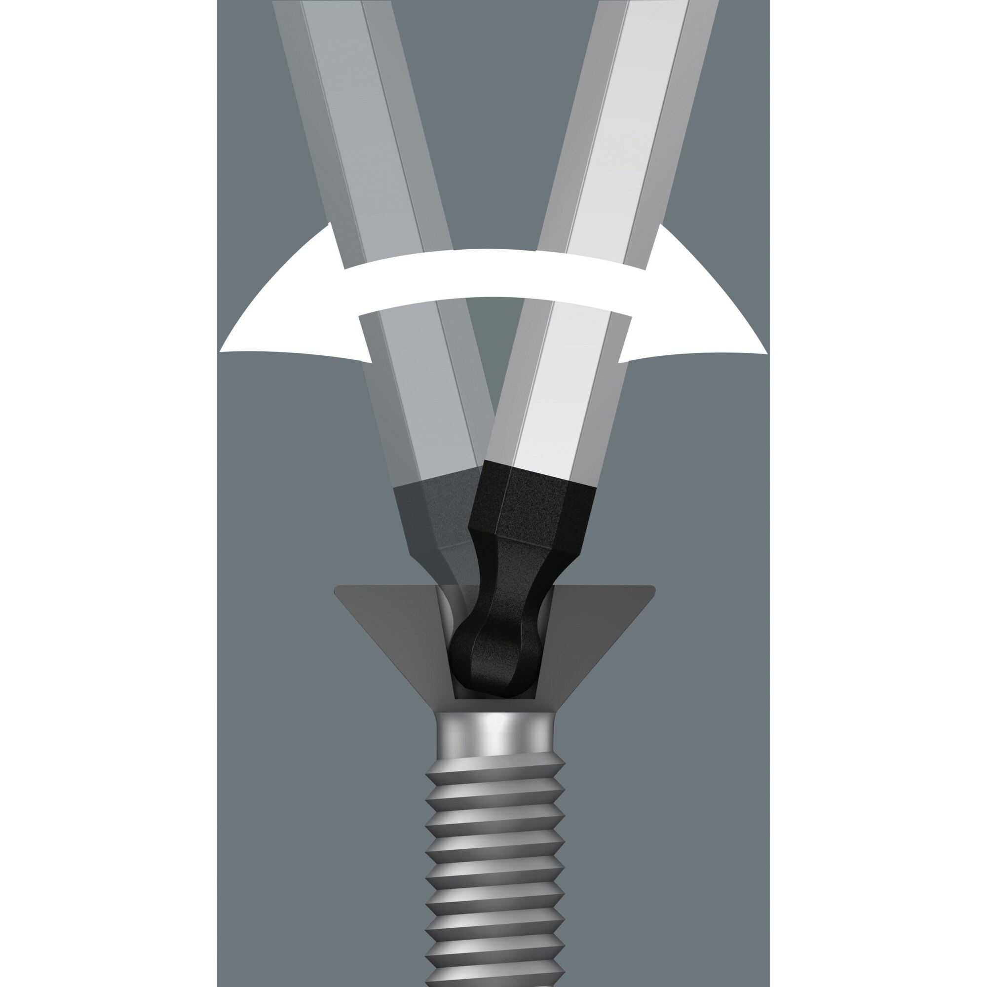 Wera Schraubendreher Winkelschraubendreher-Satz 950/13 Hex-Plus Imperial 1, 13-teilig