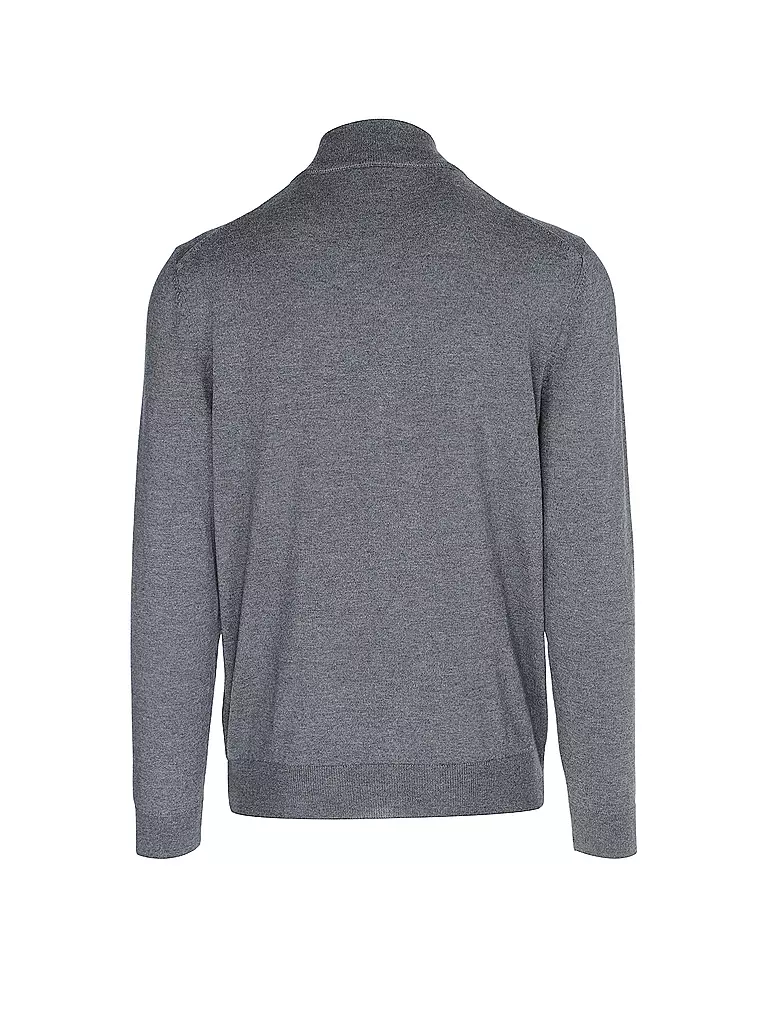 BOSS Strickjacke grau