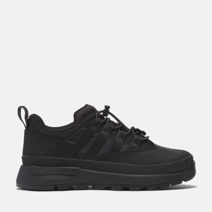 Basket Euro Trekker pour enfant en noir